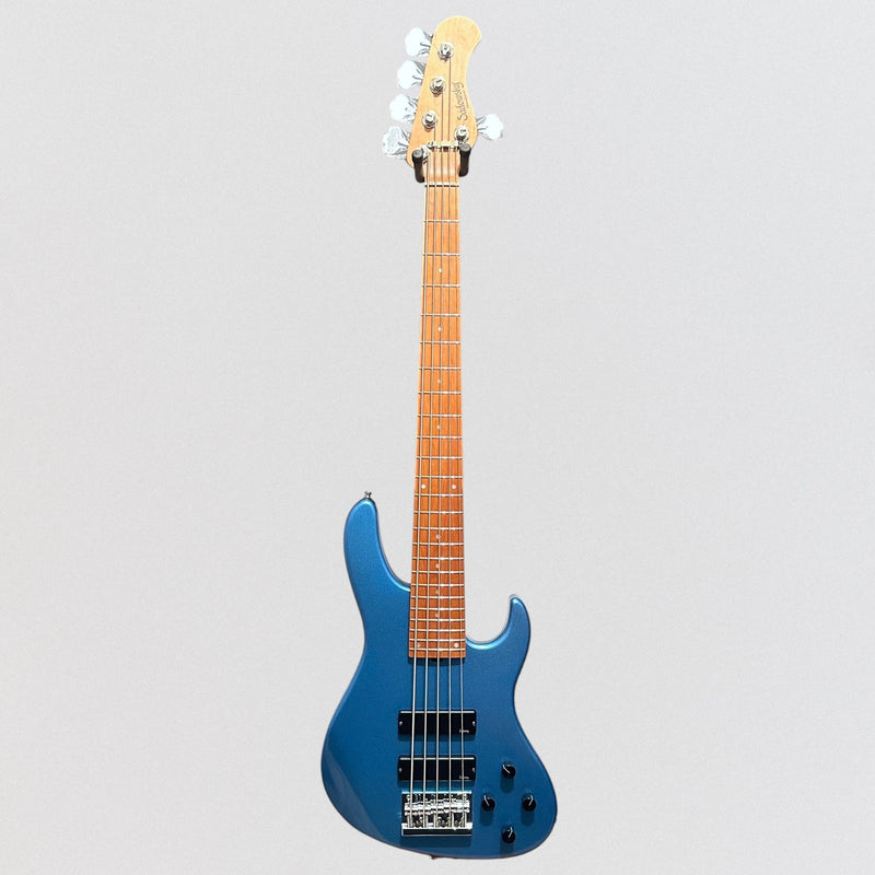 Sadowsky MetroExpress 24-Fret Modern Maple Board 5-String Electric Bass Guitar - Ocean Blue Metallic