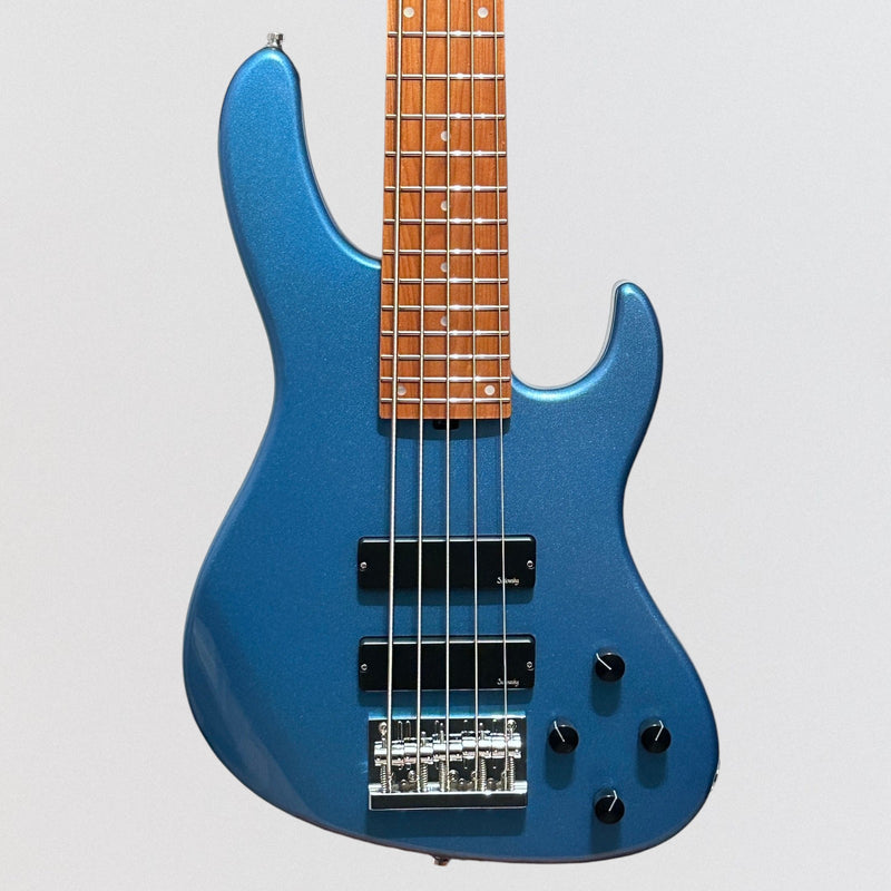 Sadowsky MetroExpress 24-Fret Modern Maple Board 5-String Electric Bass Guitar - Ocean Blue Metallic