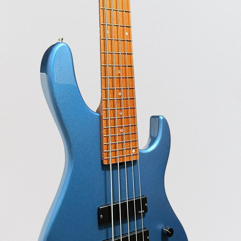Sadowsky MetroExpress 24-Fret Modern Maple Board 5-String Electric Bass Guitar - Ocean Blue Metallic