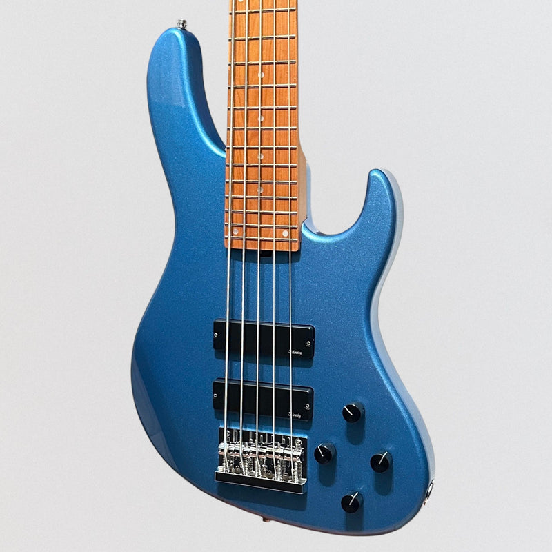 Sadowsky MetroExpress 24-Fret Modern Maple Board 5-String Electric Bass Guitar - Ocean Blue Metallic