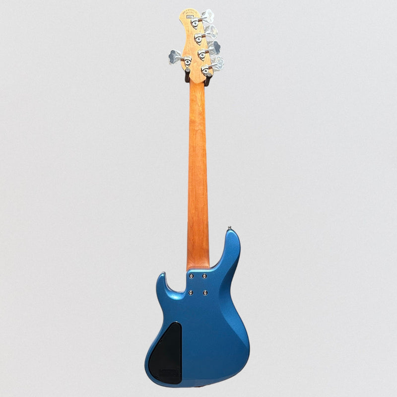Sadowsky MetroExpress 24-Fret Modern Maple Board 5-String Electric Bass Guitar - Ocean Blue Metallic