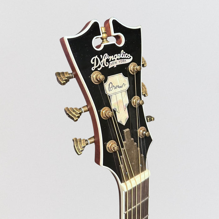 D'Angelico Premier Series Lexington Dreadnought Acoustic-Electric Guitar - Ice Tea Burst