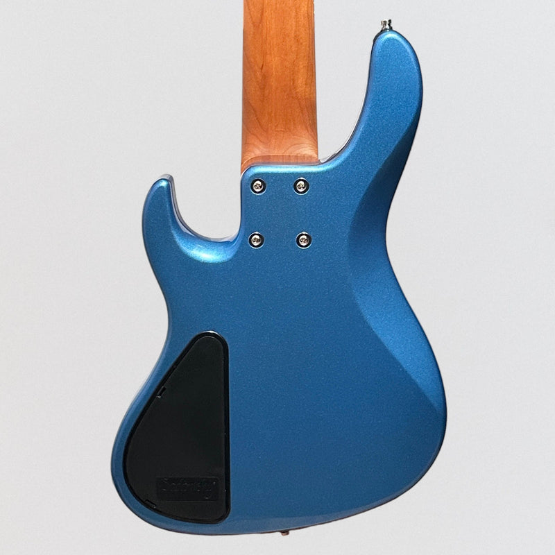Sadowsky MetroExpress 24-Fret Modern Maple Board 5-String Electric Bass Guitar - Ocean Blue Metallic