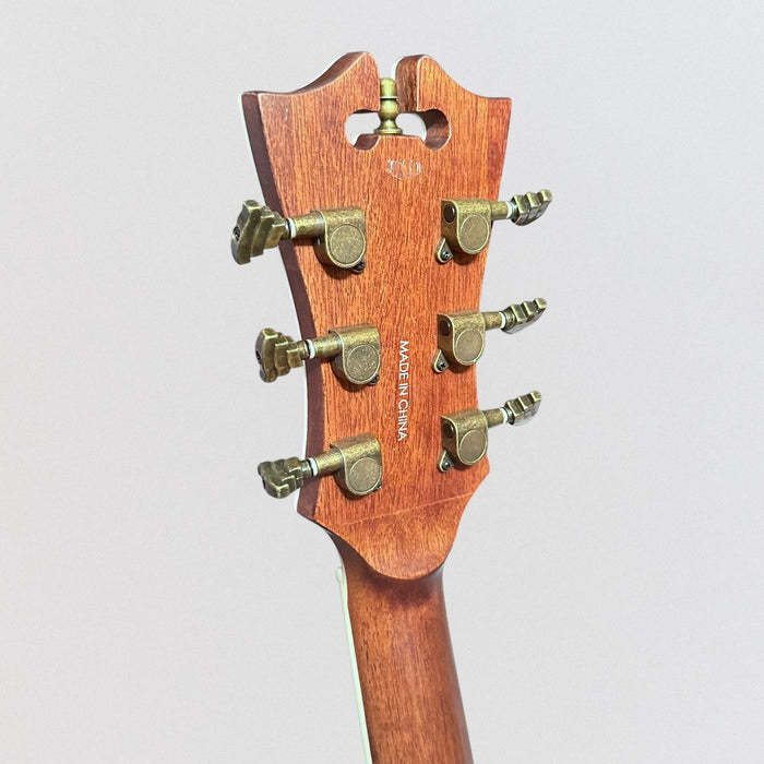 D'Angelico Premier Series Lexington Dreadnought Acoustic-Electric Guitar - Ice Tea Burst