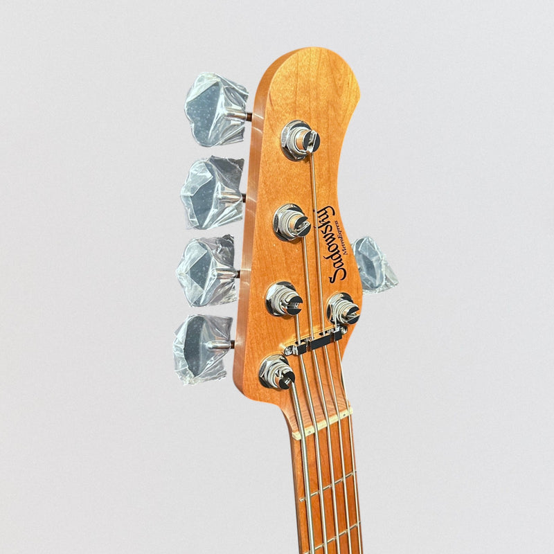 Sadowsky MetroExpress 24-Fret Modern Maple Board 5-String Electric Bass Guitar - Ocean Blue Metallic