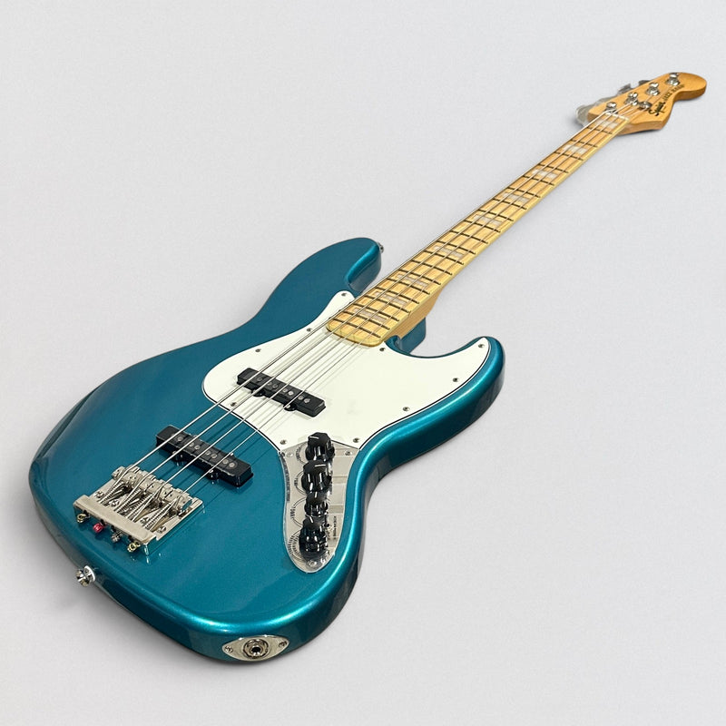 Fender Squier Affinity Series Active Jazz Bass 4 String Electric Bass Guitar -  Mystic Seafoam
