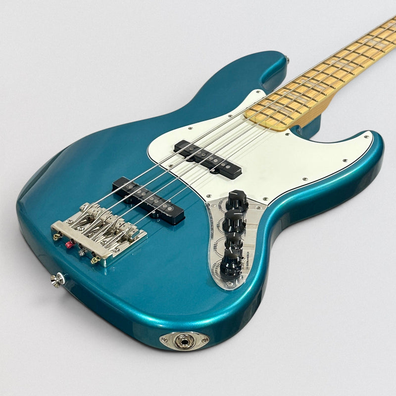 Fender Squier Affinity Series Active Jazz Bass 4 String Electric Bass Guitar -  Mystic Seafoam