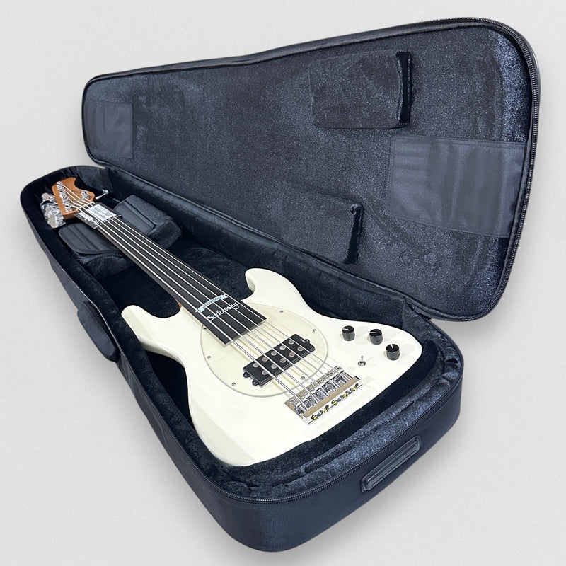 Sadowsky MetroExpress 21-Fret Vintage M Morado Board 5-String Electric Bass Guitar - Olympic White