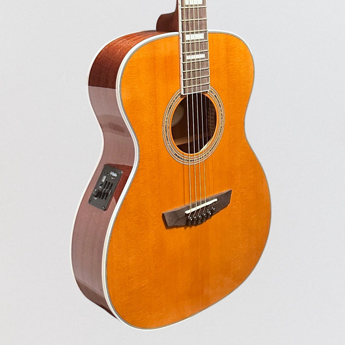 D'Angelico Premier Tammany Orchestra Acoustic-Electric Guitar - Natural