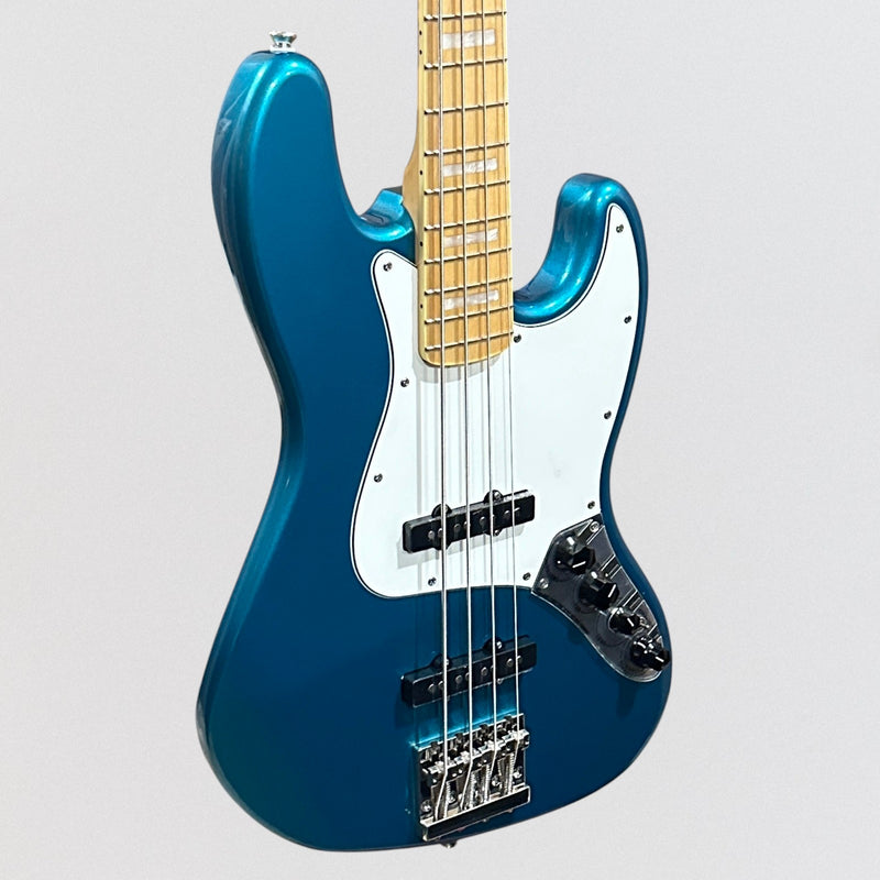 Fender Squier Affinity Series Active Jazz Bass 4 String Electric Bass Guitar -  Mystic Seafoam