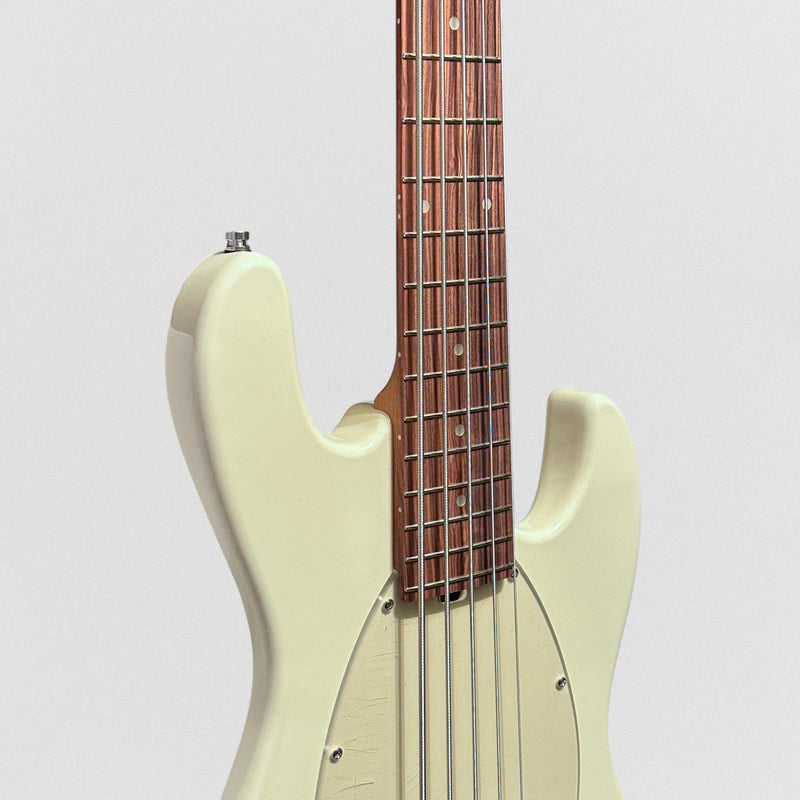 Sadowsky MetroExpress 21-Fret Vintage M Morado Board 5-String Electric Bass Guitar - Olympic White