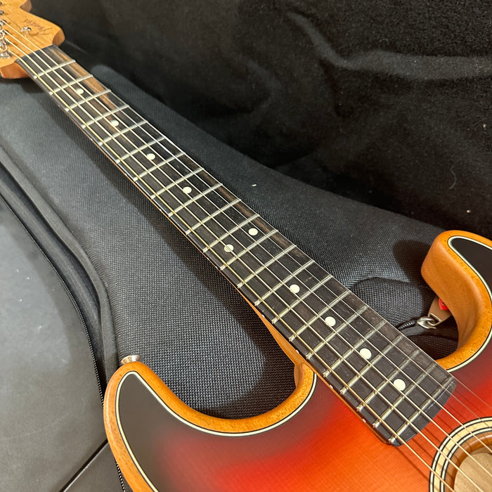 Fender American Acoustasonic Stratocaster USA Acoustic Electric Guitar "Needs Repair"