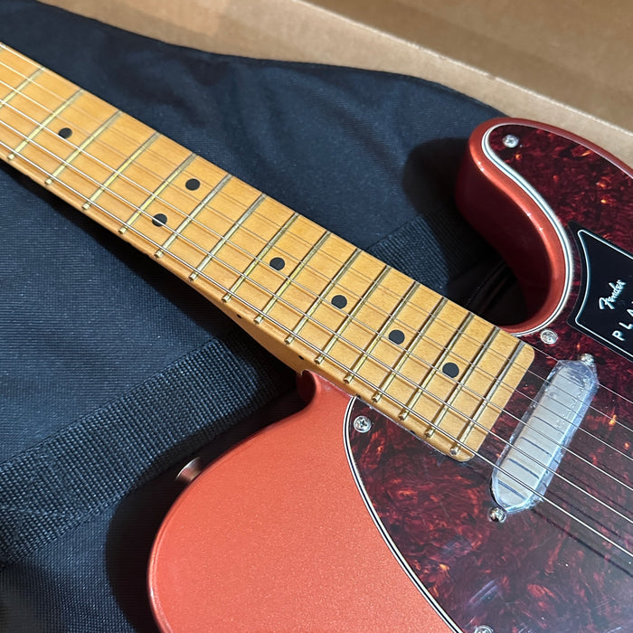 Fender Player Plus Telecaster Electric Guitar - Aged Candy Apple Red