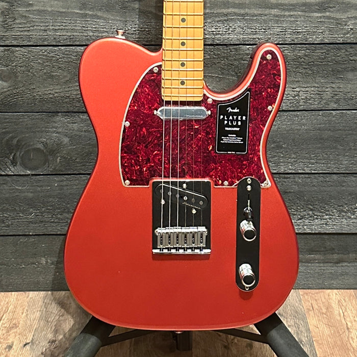 Fender Player Plus Telecaster Electric Guitar - Aged Candy Apple Red