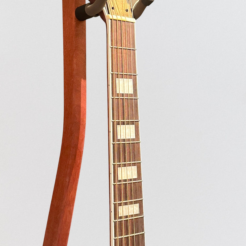 D'Angelico Premier Series Lexington Dreadnought Acoustic-Electric Guitar - Trans Black Cherry Burst