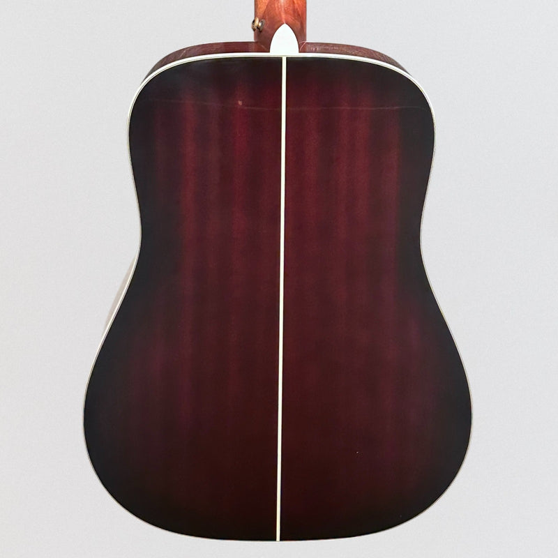D'Angelico Premier Series Lexington Dreadnought Acoustic-Electric Guitar - Trans Black Cherry Burst