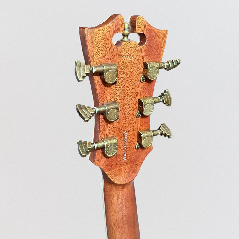 D'Angelico Premier Series Lexington Dreadnought Acoustic-Electric Guitar - Trans Black Cherry Burst