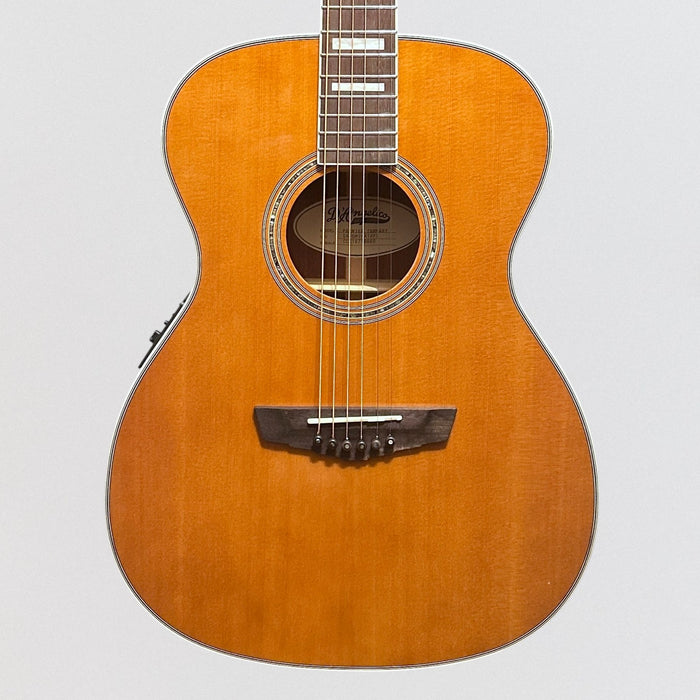 D'Angelico Premier Tammany Orchestra Acoustic-Electric Guitar - Natural