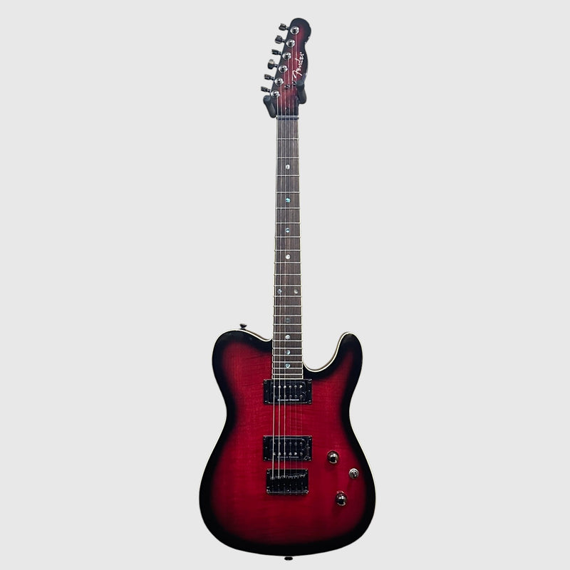 Fender Special Edition Custom Telecaster FMT HH Electric Guitar - Black Cherry Burst