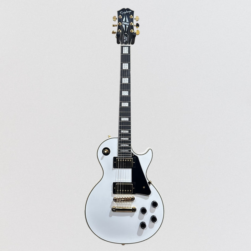 Epiphone Les Paul Custom Electric Guitar - Alpine White