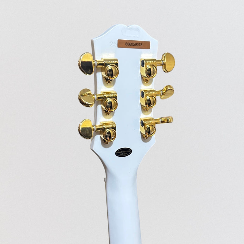 Epiphone Les Paul Custom Electric Guitar - Alpine White