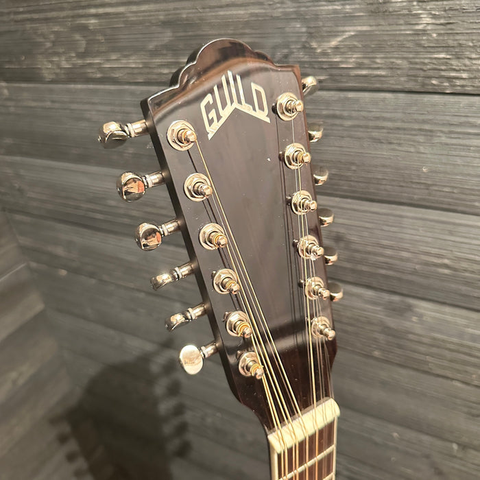 Guild F-2512CE Deluxe 12-String Jumbo Acoustic-Electric Guitar "Needs Repair"