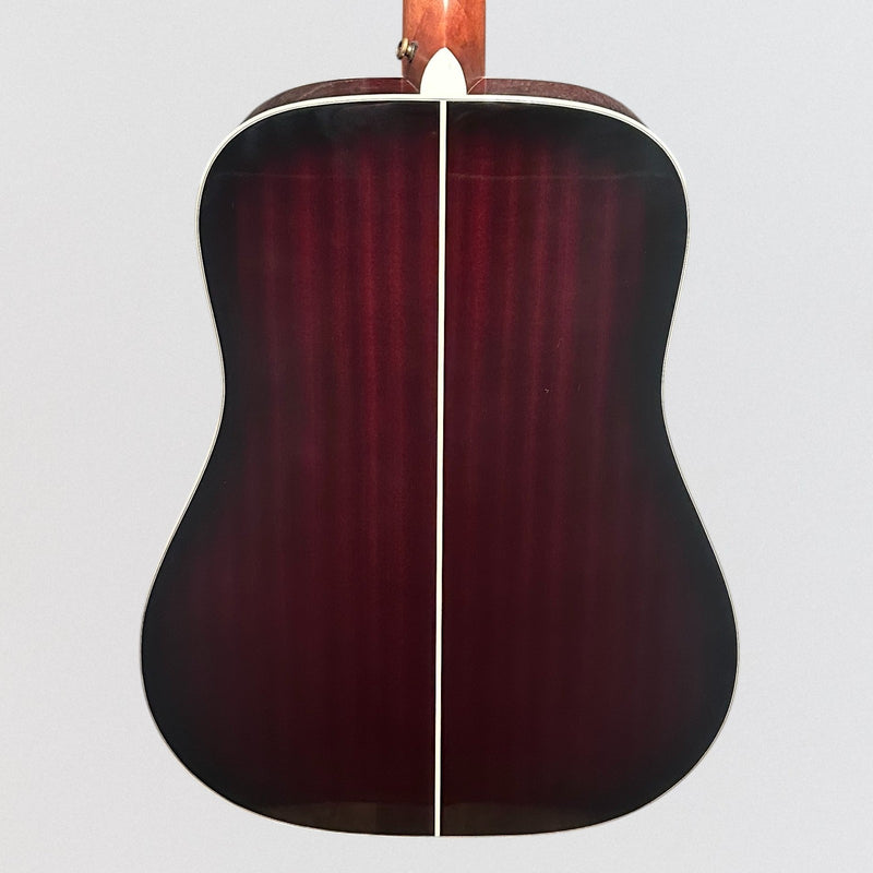 D'Angelico Premier Series Lexington Dreadnought Acoustic-Electric Guitar - Trans Black Cherry Burst