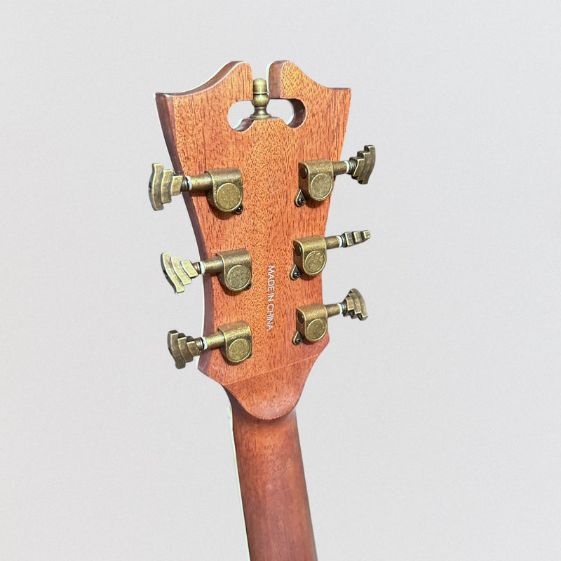 D'Angelico Premier Series Lexington Dreadnought Acoustic-Electric Guitar - Trans Black Cherry Burst