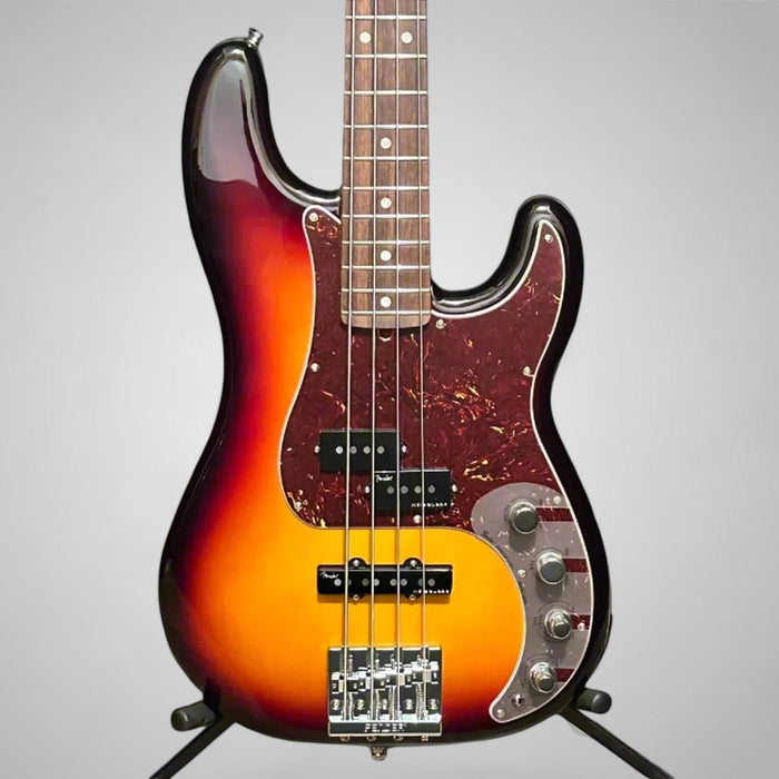 Fender American Ultra II Precision 4 String USA Electric Bass Guitar 2024 - Ultraburst