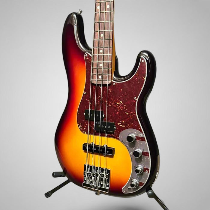 Fender American Ultra II Precision 4 String USA Electric Bass Guitar 2024 - Ultraburst
