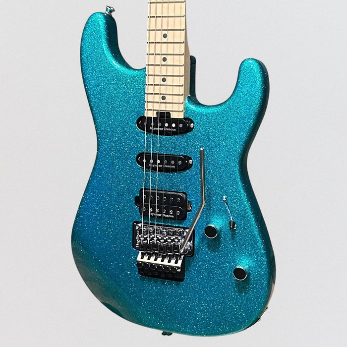 Charvel Pro-Mod San Dimas Style 1 HSS FR M  Electric Guitar - Aqua Flake