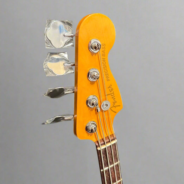 Fender American Ultra II Precision 4 String USA Electric Bass Guitar 2024 - Ultraburst