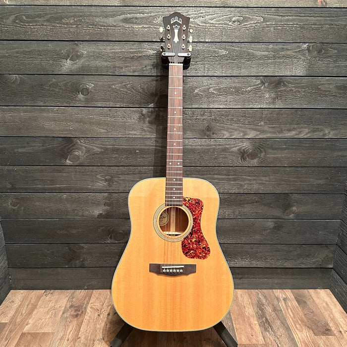 Guild D-140 All Solid Dreadnought Acoustic Guitar - Natural