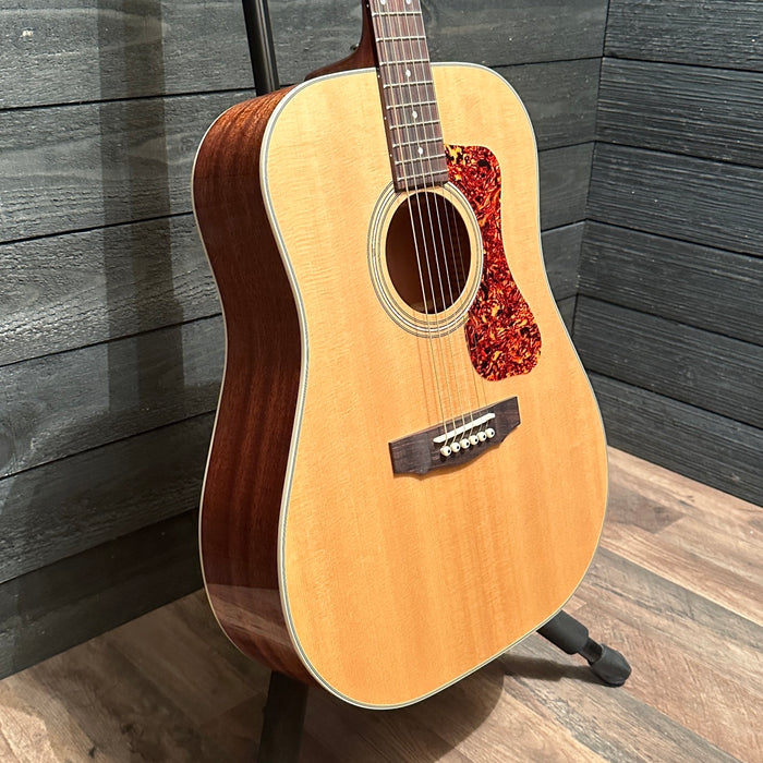 Guild D-140 All Solid Dreadnought Acoustic Guitar - Natural