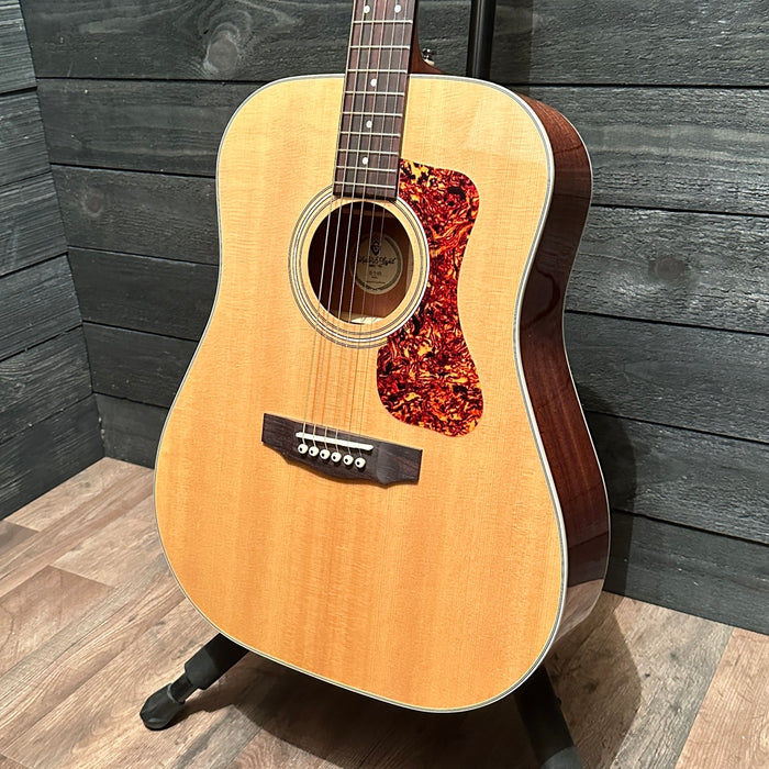 Guild D-140 All Solid Dreadnought Acoustic Guitar - Natural