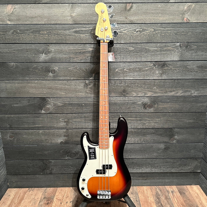 Fender Player Precision P Bass 4 String Left Handed Electric Bass Guitar - Sunburst