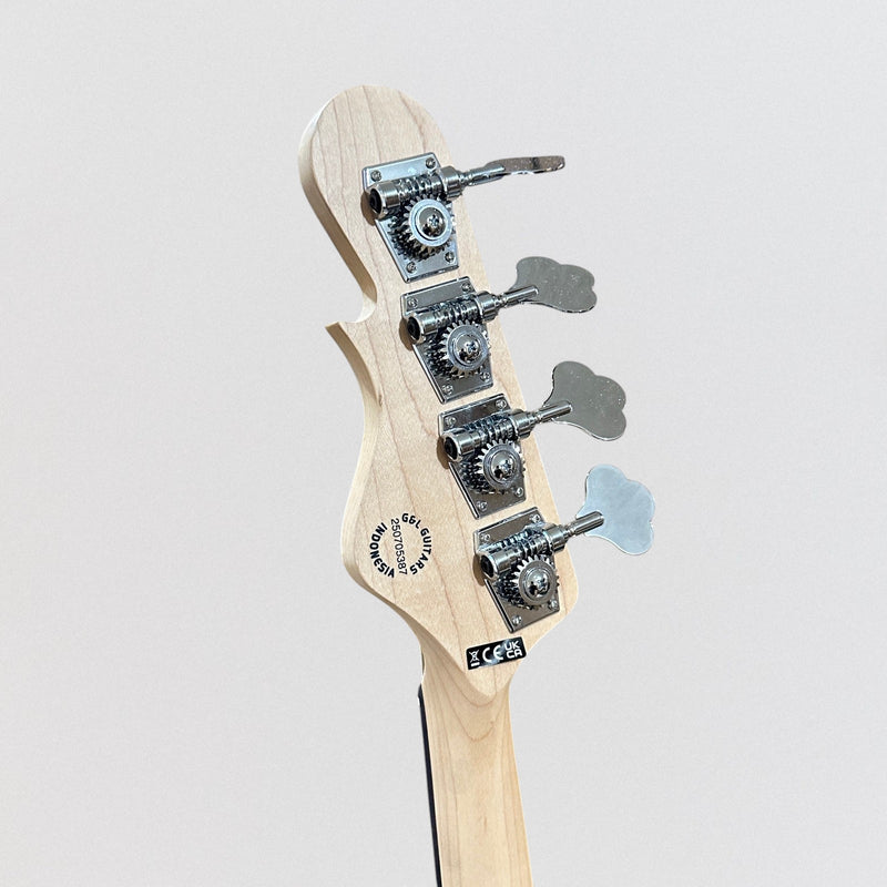 G&L Tribute JB-2 4 String Electric Bass Guitar - Sonic Blue