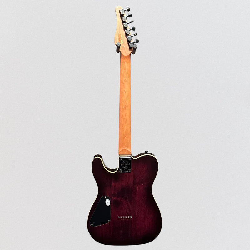 Schecter PT Pro Electric Guitar - Transparent Purple Burst