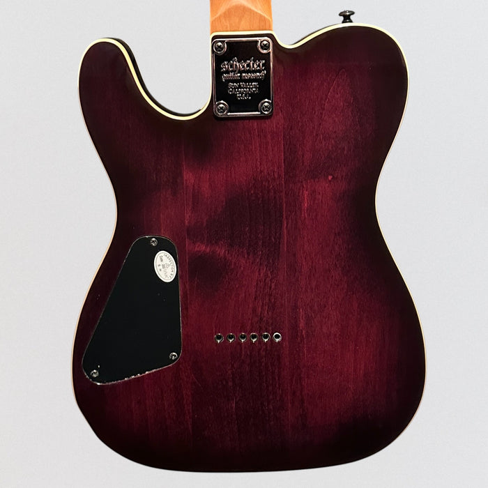 Schecter PT Pro Electric Guitar - Transparent Purple Burst