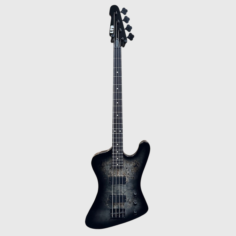 ESP LTD Phoenix-204DX 4 String Electric Bass Guitar - Black Burst