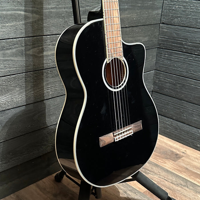 Cordoba Fusion 5 Jet Acoustic-Electric Classical Guitar - Black