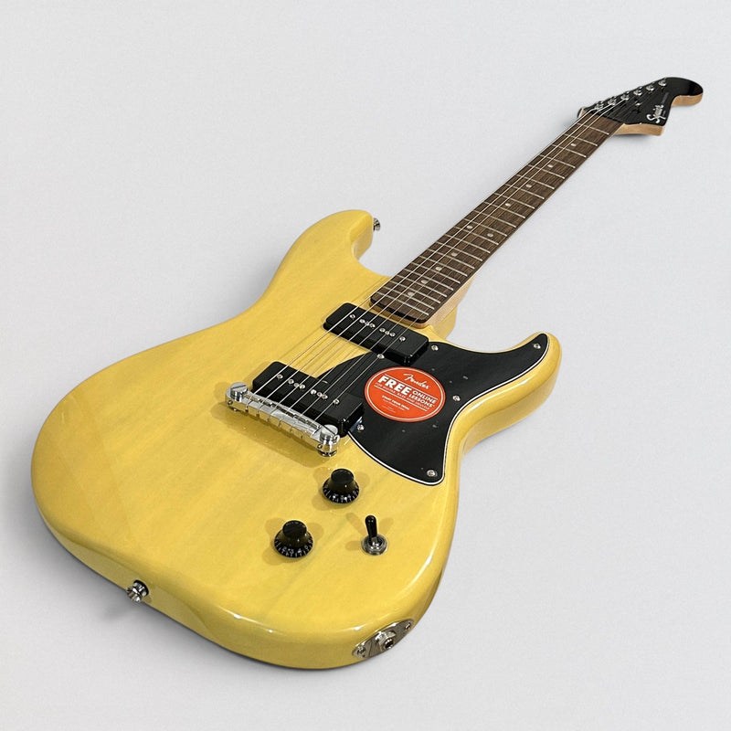 Fender Squier Paranormal Strat-O-Sonic Electric Guitar - Vintage Blonde