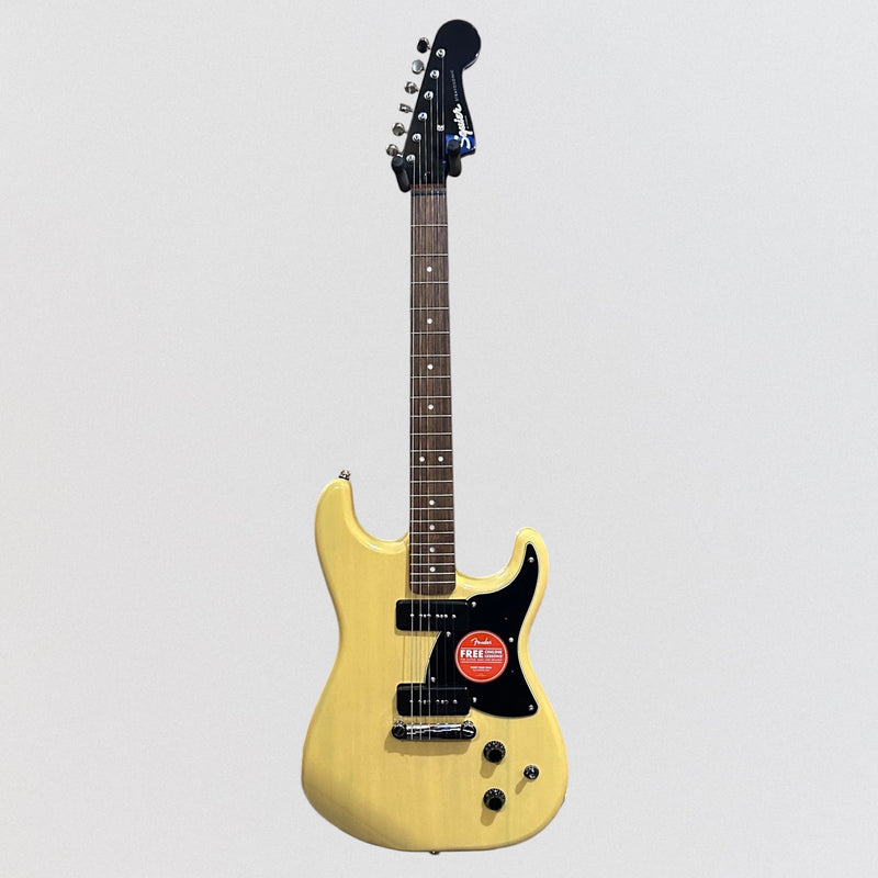 Fender Squier Paranormal Strat-O-Sonic Electric Guitar - Vintage Blonde