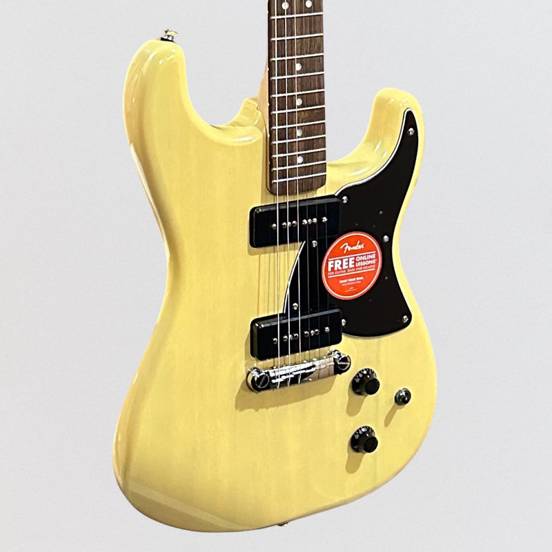 Fender Squier Paranormal Strat-O-Sonic Electric Guitar - Vintage Blonde