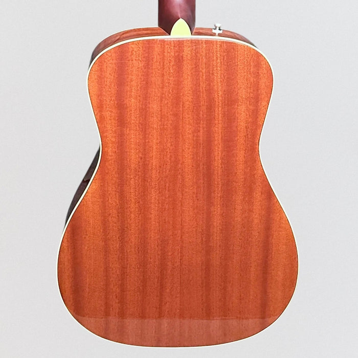 Fender Malibu Player Short Scale Parlor Acoustic Electric Guitar - Sunburst