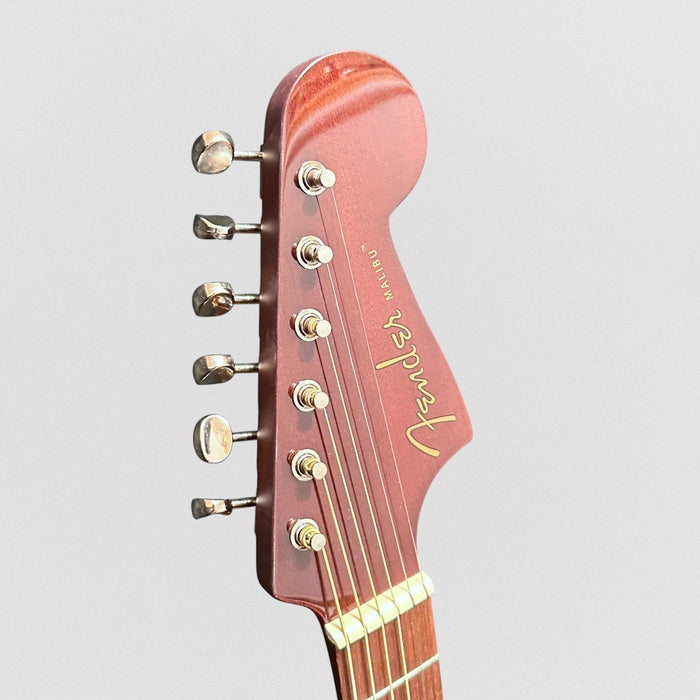 Fender Malibu Player Short Scale Parlor Acoustic Electric Guitar - Sunburst