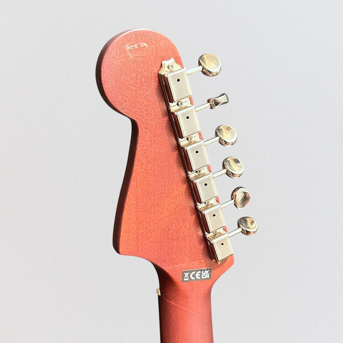 Fender Malibu Player Short Scale Parlor Acoustic Electric Guitar - Sunburst