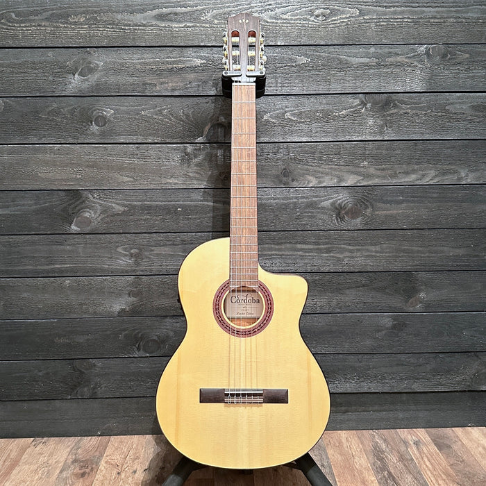 Cordoba C5-CET Spalted Maple Limited Classical Nylon String Acoustic-Electric Guitar