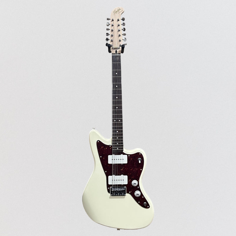 Fender Squier Paranormal Jazzmaster XII 12-String Electric Guitar - Olympic White