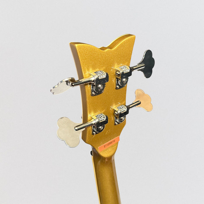 Schecter Corsair 4-String Semi Hollow Body Electric Bass Guitar - Gold